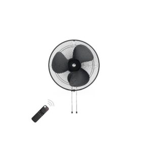 10-1 atomberg Renesa 400mm Wall Fan | Silent BLDC Fan | Remote with Timer & Sleep Control | 1+1 Year Warranty (Midnight Black)