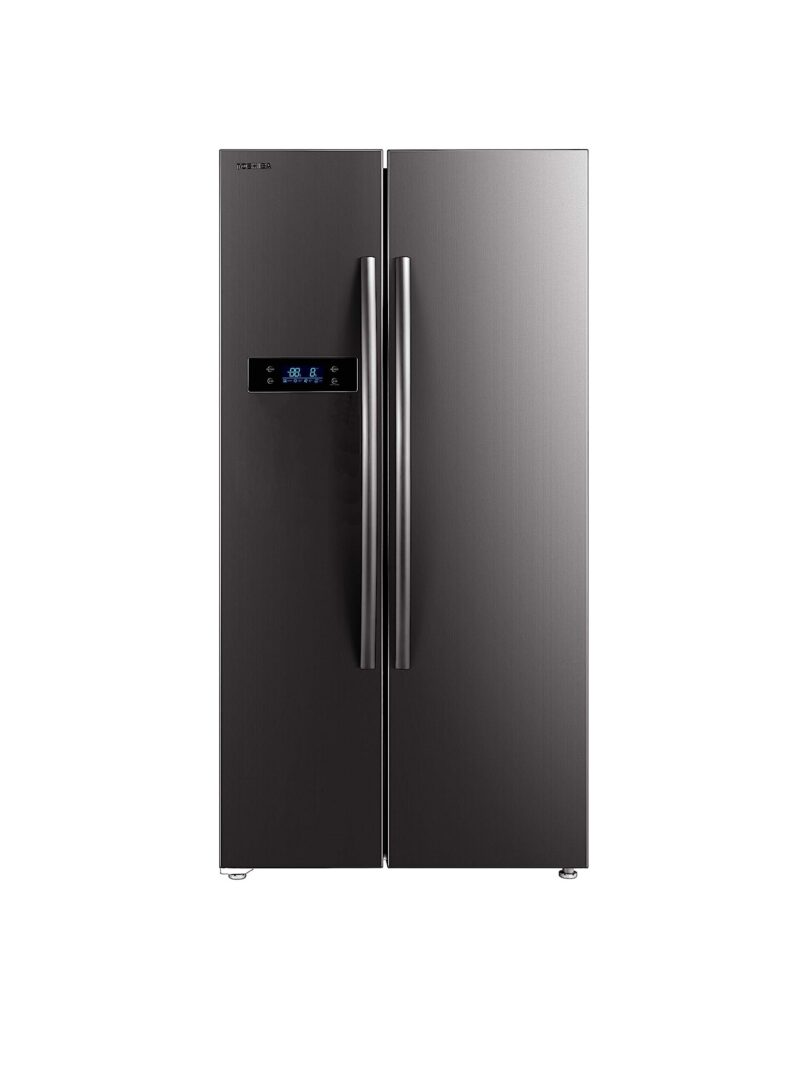 1000000 TOSHIBA 587 L with Inverter Side by Side Refrigerator Appliance (GR-RS530WE-PMI(06), Stainless Steel Finish)