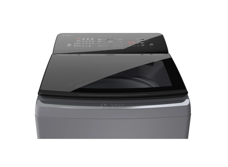 BOSCH 8 kg Fully Automatic Top Load Washing Machine (WOE802D7IN,Titanium Grey)