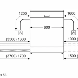 16027526_6xx_EU_without_Aquastop_en-IN Siemens 16 Place Free-standing Dishwasher 60 cm Brushed steel Anti-fingerprint iQ500 (SN25HI00MI)