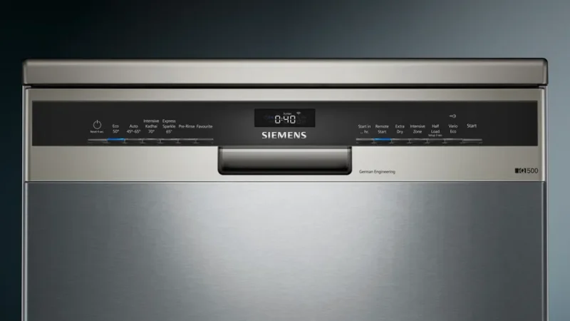 16386288_J8819_SN25II00TI_PGA3_16311298_def Siemens 16 Place Free-standing Dishwasher 60 cm Brushed steel Anti-fingerprint iQ500 (SN25HI00MI)