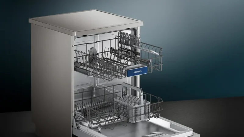 16400422_SN25II00TI_PGA2_def Siemens 16 Place Free-standing Dishwasher 60 cm Brushed steel Anti-fingerprint iQ500 (SN25HI00MI)