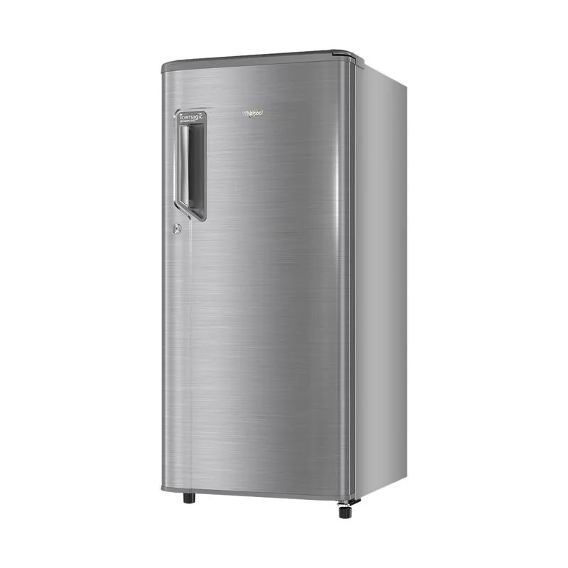 168170-800-auto Icemagic Powercool 184L 2 Star Single Door Refrigerator - Steel(73191)