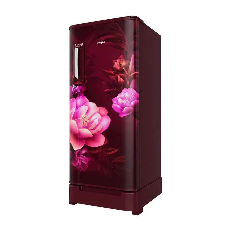 168199-800-auto Whirlpool Single Door Refrigerator 184 Liters 3 Star (205 IMPC PRM 3S WINE SERENA-Z 73216)