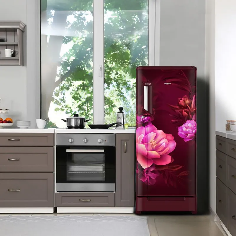 168200-800-auto Whirlpool Single Door Refrigerator 184 Liters 3 Star (205 IMPC PRM 3S WINE SERENA-Z 73216)