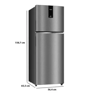 168553-800-auto Whirlpool Neofresh 235L 2 Star Frost Free Double-Door Refrigerator