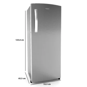 168558-800-auto WHIRLPOOL Icemagic Pro 192L 5 Star Single Door Refrigerator - Steel Onyx