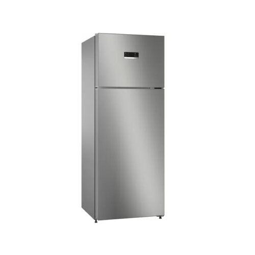 BOSCH  334 Litres 2 Star Frost Free Double Door Refrigerator(CTC35S02NI, Shiney Silver))