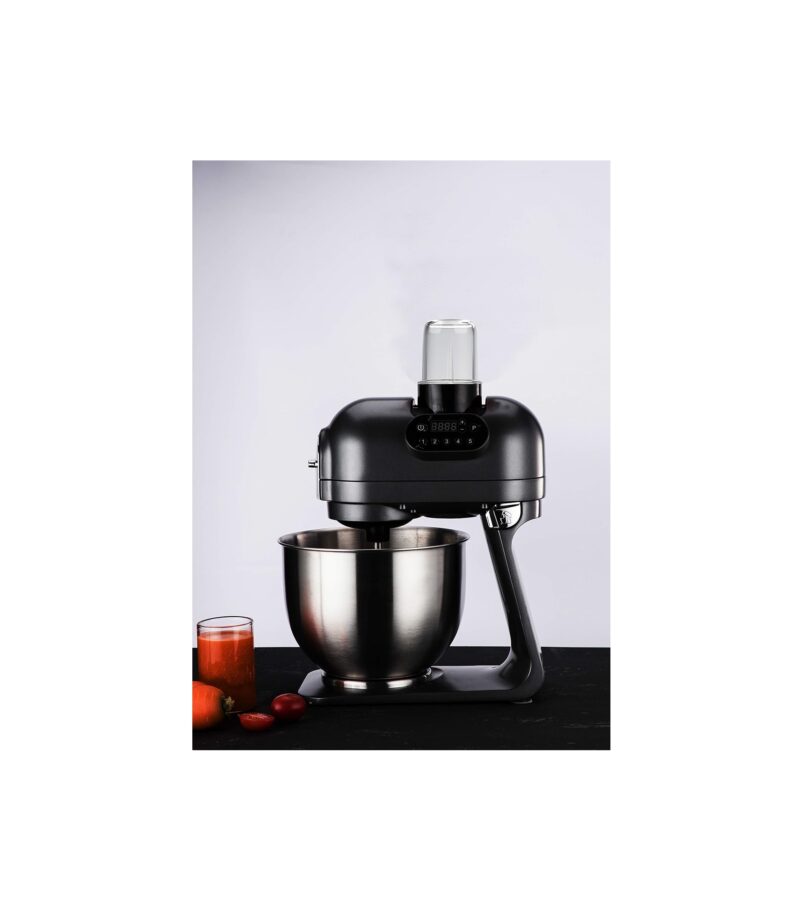 21-1 Hafele Klara - The Kitchen Machine Multifunctional Blender with 5.5L Mixing Bowl, 3 Mixing Attachments, 1.2 Litre Blender, Vegetable Slicer (3 Attachments), Optional Meat Mincer Attachment - 1000 Watt