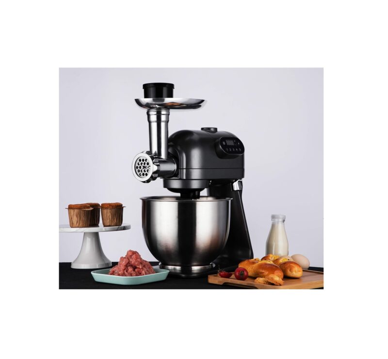 23-2 Hafele Klara - The Kitchen Machine Multifunctional Blender with 5.5L Mixing Bowl, 3 Mixing Attachments, 1.2 Litre Blender, Vegetable Slicer (3 Attachments), Optional Meat Mincer Attachment - 1000 Watt