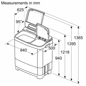 23192965_SATL_P1_Basic___Premium_en-IN Series 4 Semi-automatic Toploader 8 kg 1300 rpm WJP802V0IN