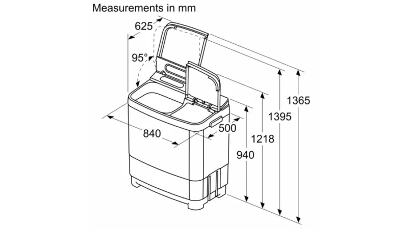 23192965_SATL_P1_Basic___Premium_en-IN Series 4 Semi-automatic Toploader 8 kg 1300 rpm WJP802V0IN