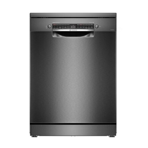 BOSCH free-standing dishwasher Series 6 Brushed black(SMS6HMC00I) 15 PLACE SETTING