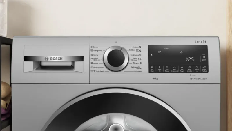 BOSCH washing machine, front loader 10 kg Series 6(WGA252ZSIN)