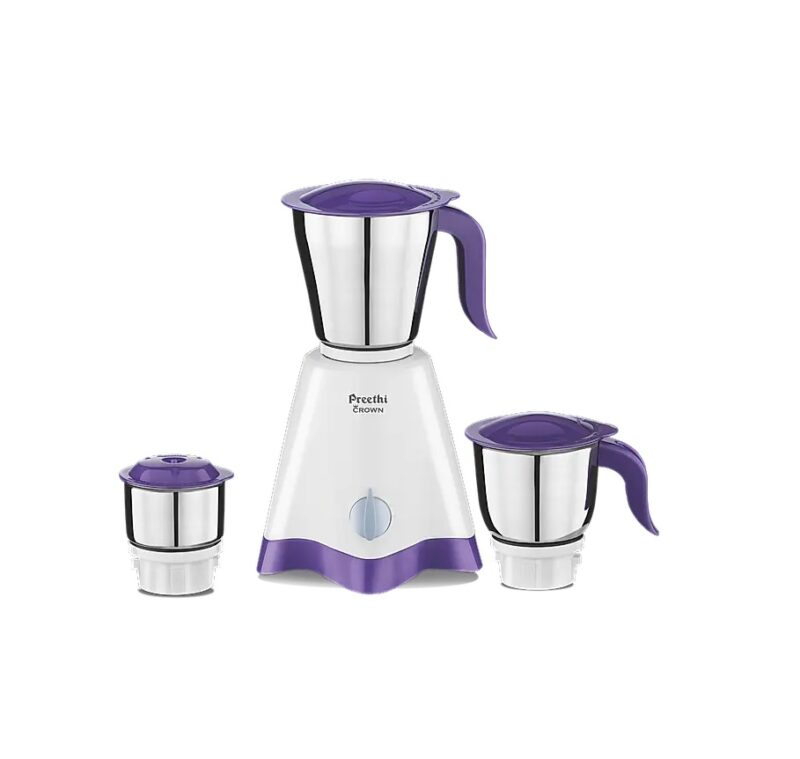 278-2022_10_19-1500_x_1500___Crownaaaa Preethi Crown Mixer Grinder 500 Watt with 3 Jars - MG-205