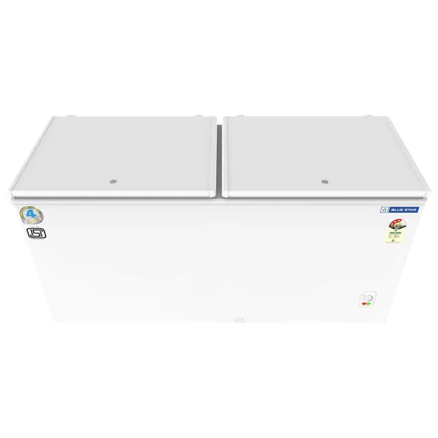 300440_11_g3qhsu Blue Star 457 Litres 3 Star Double Door Deep Freezer (CF3500MEW/MPW, White)