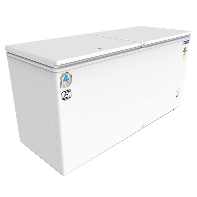 300440_3_gesos2 Blue Star 457 Litres 3 Star Double Door Deep Freezer (CF3500MEW/MPW, White)