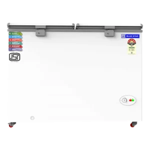 300441_0_qncm0q-1 Blue Star 300 L Double Door Standard Deep Freezer (White, Grey, CF5-330NEYW 2024 Model, 5 Star)
