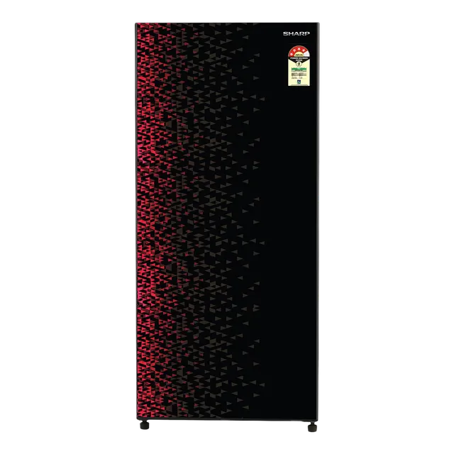 307032_0_hmgsrl SHARP 193L 4 Star Direct-Cool Single Door Refrigerator I Toughened Glass Door (SJ-G19ST-MR)