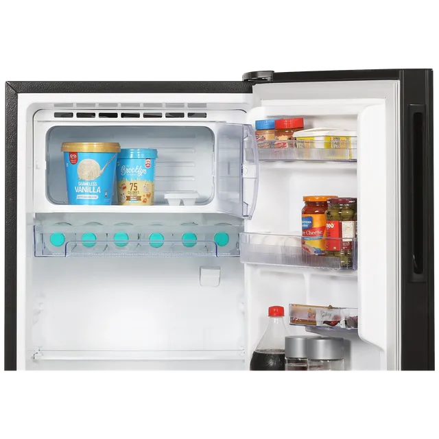 307032_14_cthizd SHARP 193L 4 Star Direct-Cool Single Door Refrigerator I Toughened Glass Door (SJ-G19ST-MR)