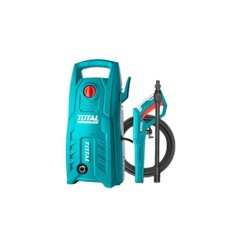 33 Total Tools Mr Light Total 1400-Watt High Pressure Washer 130Bar (1900Psi) With Tss Auto Shut Off And 100% Copper Wire Carbon Brush Motor | Blue