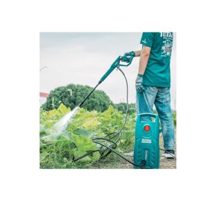 33333 Total Tools Mr Light Total 1400-Watt High Pressure Washer 130Bar (1900Psi) With Tss Auto Shut Off And 100% Copper Wire Carbon Brush Motor | Blue