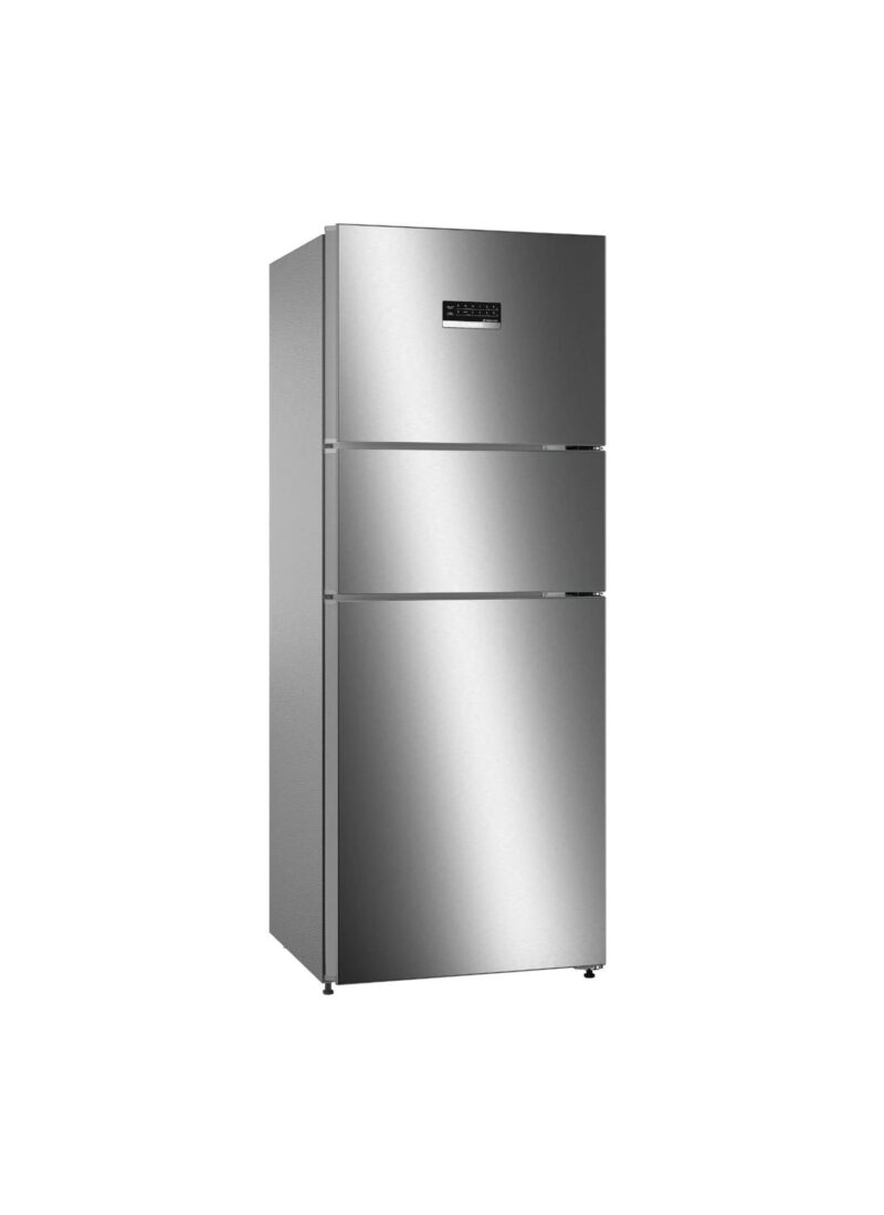 46 Bosch MaxFlex Convert 332L Inverter Frost Free Triple Door Refrigerator (CMC33K05NI, Black Steel)