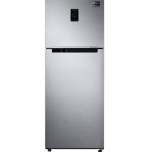 500-3 Samsung 301L 2 Star Inverter Frost-Free Convertible 5 In 1 Double Door Refrigerator (RT34C4522S8, Elegant Inox)