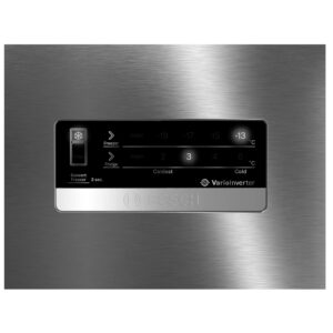 BOSCH 368 Litres 3 Star Frost Free Double Door Refrigerator(CTC39K03NI, Smoky Steel)