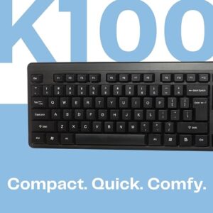 HP K100 Wired Full-Size Keyboard
