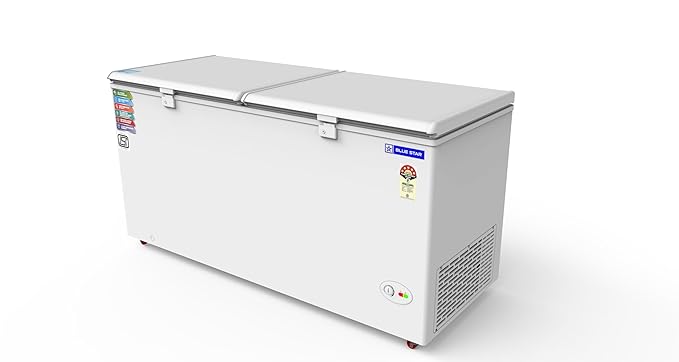 51oZwyPLctL._SX679_ Blue Star CF5-575NEYW 5-Star Rated Double Door Deep Freezer (500 Liters, White)