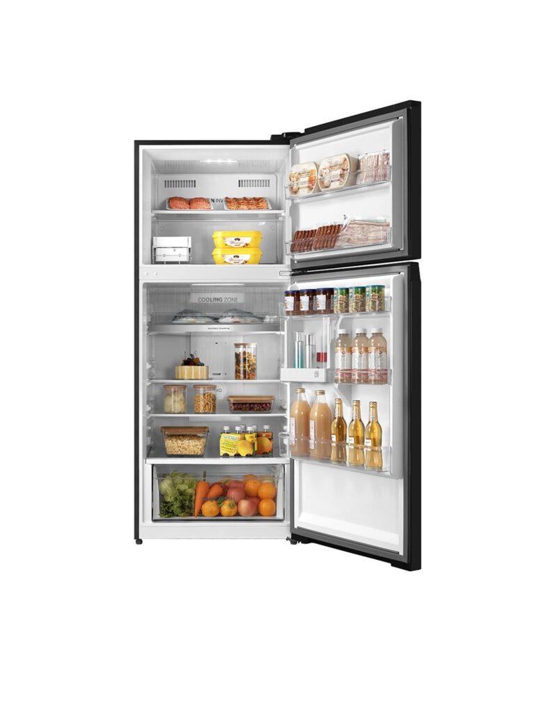 600000 TOSHIBA 439 L 2 Star Frost Free Inverter Air Fall Cooling Double Door (GR-RT559WE-PMI(37), Satin Grey)