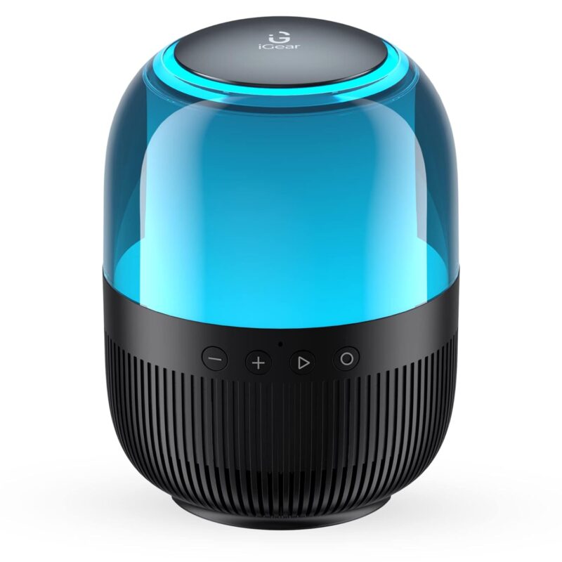 610Jx43eHaL._SL1500_ iGear Galaxy 10W Bluetooth Speaker with 360 Degree Surround Sound & Bass Radiator