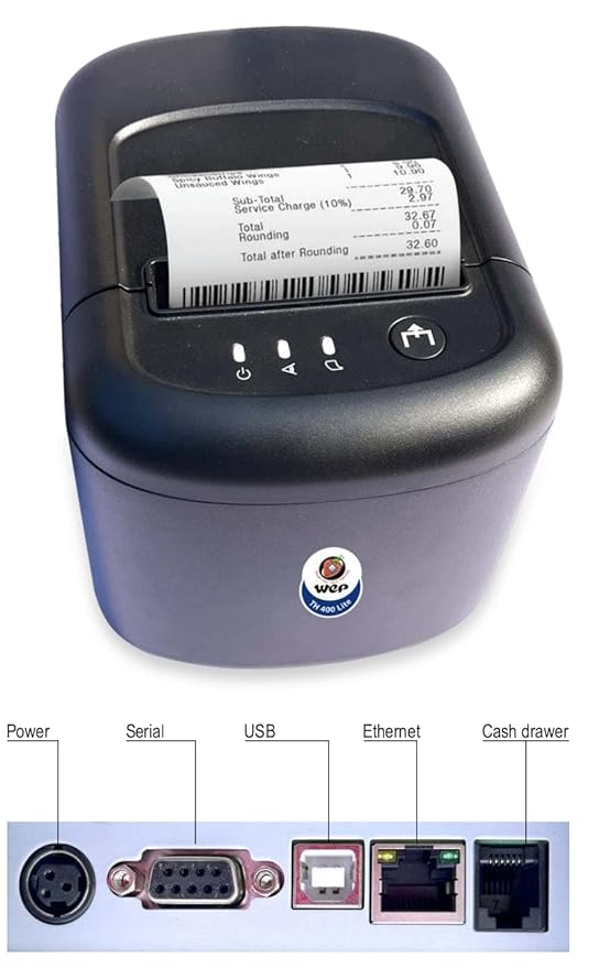 61HSzV8mo9L._SY879_ Thermal Receipt Printer (TH 400 Lite )