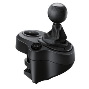 61IBB0LJiQL._SL1500_ Logitech G Driving Force Racing Wheels Shifter for G29, G920 & G923, 6 Speed, Push Down Reverse Gear, Steel and Leather Construction - Black
