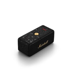 61glQyvejlL._SL1500_ Marshall Emberton II 20 W Wireless Bluetooth Portable Outdoor Speaker (Black & Brass)