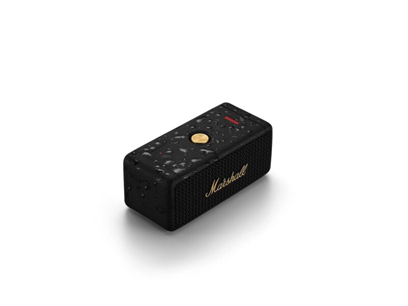 61glQyvejlL._SL1500_ Marshall Emberton II 20 W Wireless Bluetooth Portable Outdoor Speaker (Black & Brass)