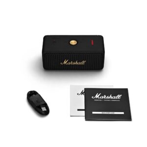 61zdA6yy-SL._SL1500_ Marshall Emberton II 20 W Wireless Bluetooth Portable Outdoor Speaker (Black & Brass)