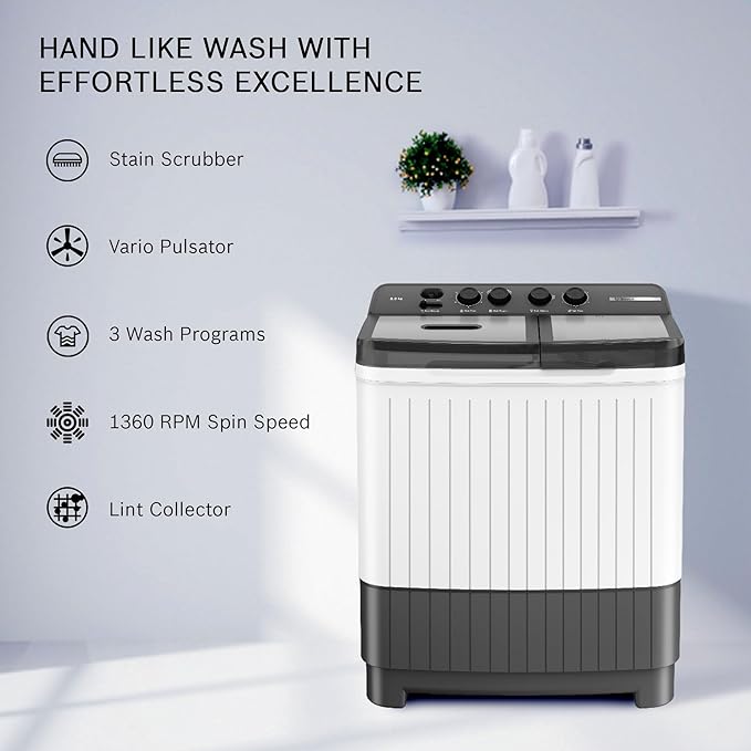 71Ys2B9H2mL._SX679_ Bosch 7.5KG 5 Star Semi Automatic Top Loading Washing Machine (Spin Drum Safety Disk, Unique Impeller,WJZ751W0IN)