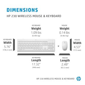 HP 230 Wireless Keyboard and Mouse Combo
