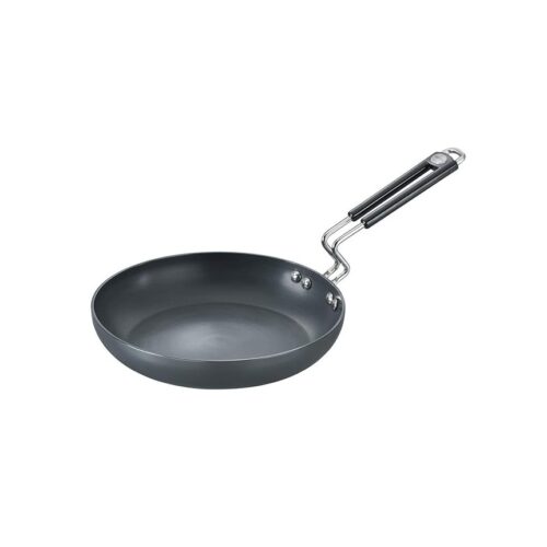 8 Prestige Aluminium Hard Anodised Fry Pan, 20cm (Black)