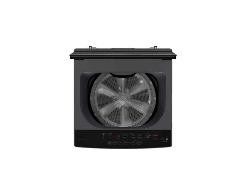 TOSHIBA 7 KG Fully Automatic Top Load Washing Machine (AW-K801A-IND(SG), Silver)