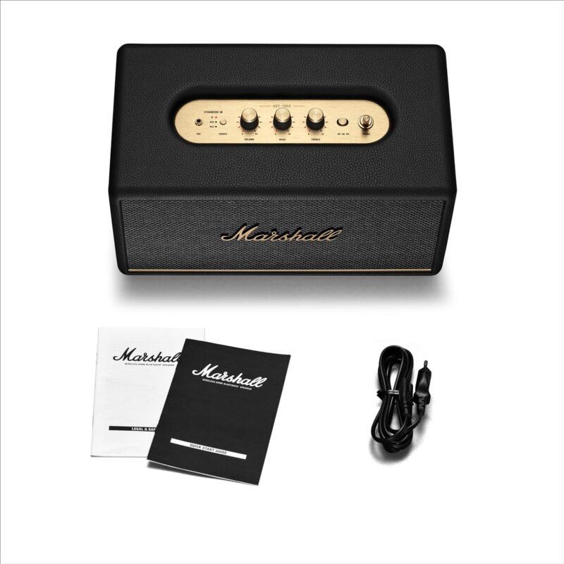 81cIpNnaHLL._SL1500_ Marshall Stanmore III Bluetooth Wireless Powered Speaker (Black)