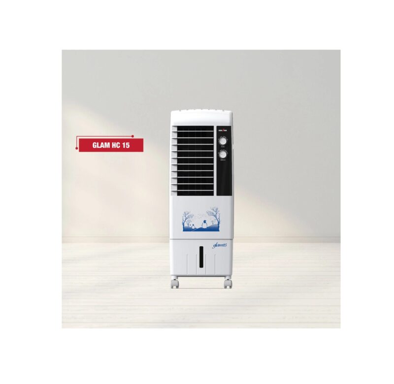 GLAM-HC-20-scaled Kenstar GLAM 15 Litres Honey Comb Tower Cooler (White)