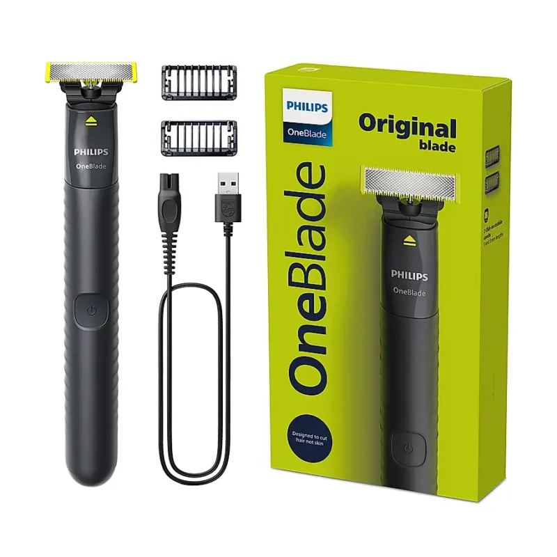 QP1424-10_1 One Blade | Trimmer and Shaver with Dual Protection Technology QP1424/10