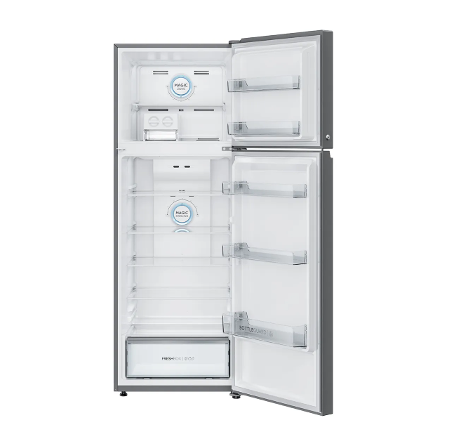 Screenshot-2024-11-20-123603 Haier 358L, 3 Star, Double Door,Inox Steel Finish Top Mount Frost Free Refrigerator (HRF-4083BIS-P)