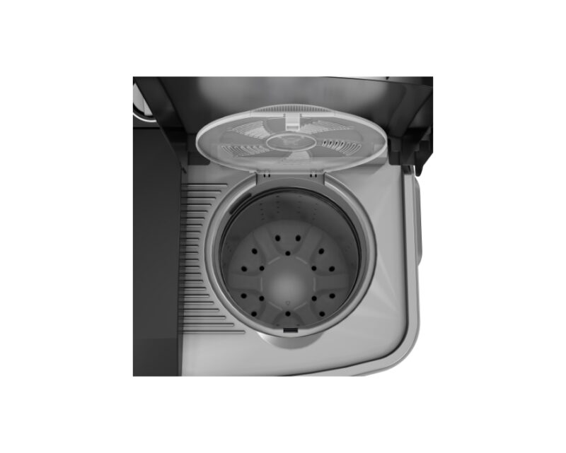 WSEDGECLS8050PRASLGRSpindry01_01105707 GODREJ SEMI AUTOMATIC WASHING MACHINE WSEDGE CLS 80 5.0 PRA SLGR (SD00490)8 KG
