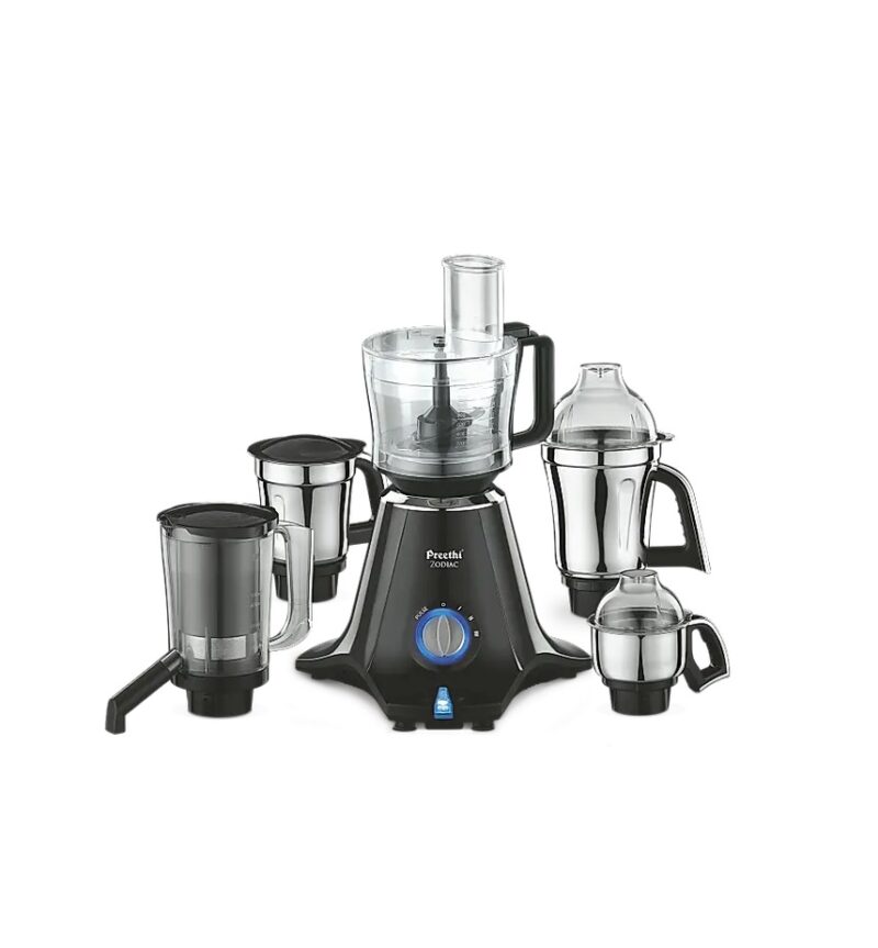 ZODIACAAA Preethi Zodiac Mixer Grinder 750 Watt Motor With 5 Jars