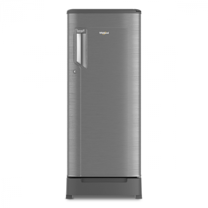 159024-800-auto Whirlpool Icemagic Powercool 184L 3 Star Single-Door Refrigerator with Base Drawer (72516)