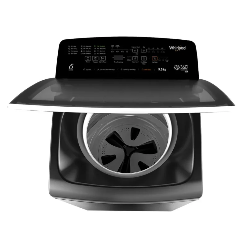 167758-1200-auto 360° Bloomwash Pro 9.5kg 5 Star Fully Automatic Top-Load Washing Machine with In-Built Heater